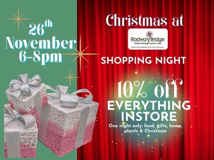 Christmas Shopping Night