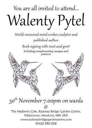 Walenty Pytel Book Signing - Tuesday 30th November