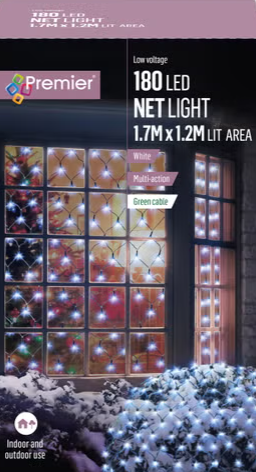 1.75 x 1.2m 180L M-A Net Light