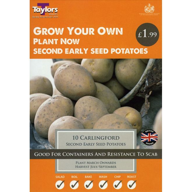 10 CARLINGFORD POTATOES 30-45
