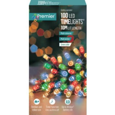 100 LED TIMELIGHTS (Multi-colour)