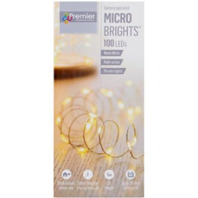 100 MicroBrights Warm White