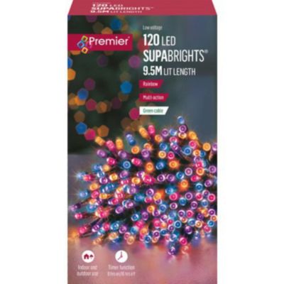 120 LED Supabrights (Rainbow)