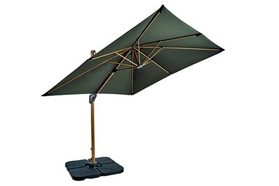 2.5m Aegean Folie Cantilever Parasol - Juniper - image 1