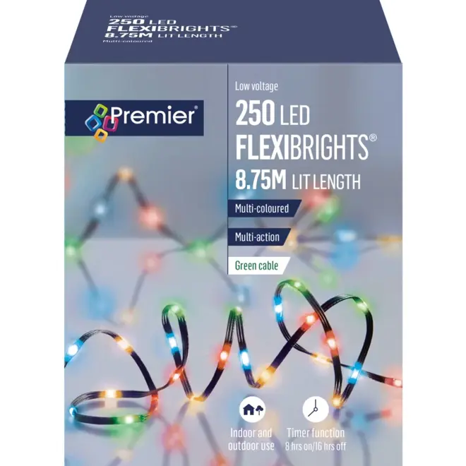 200 Soft Flexibrights Multi-Coloured 