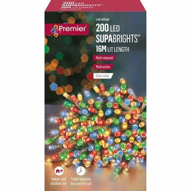 200 Supabrights Multi-Coloured