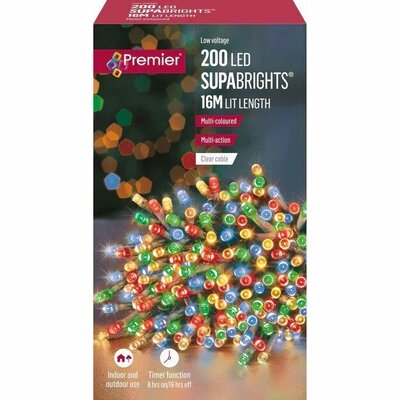 200 Supabrights Multi-Coloured