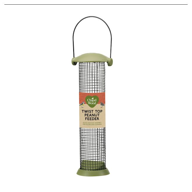 30cm Twist Top Peanut Feeder