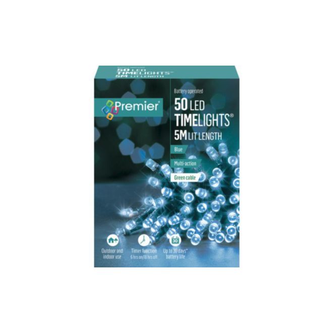 50 LED TIMELIGHTS (Blue)
