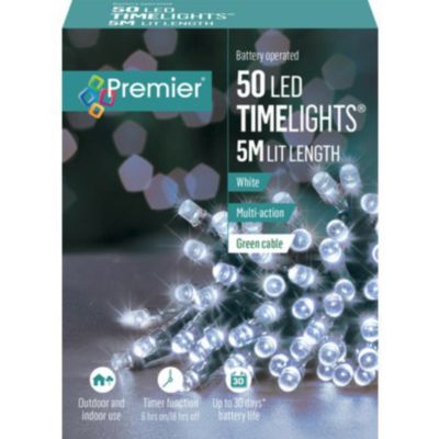 50 LED TIMELIGHTS (White)