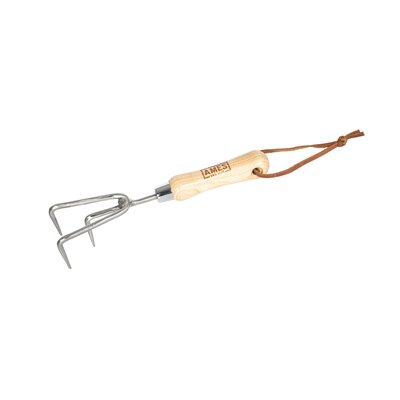 AMES HAND 3 PRONG CULTIVATOR - STAINLESS STEEL