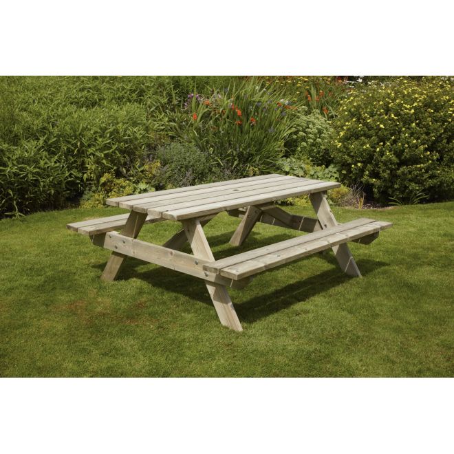 Appleton 6 Seater Picnic Bench - image 1