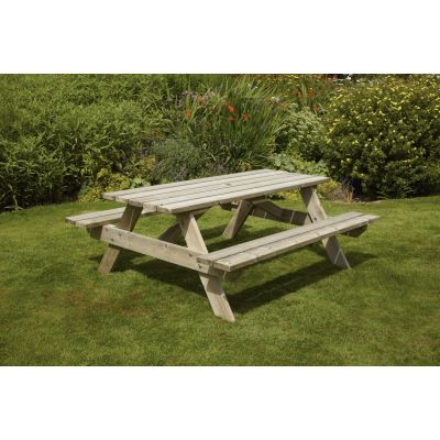 Appleton 6 Seater Picnic Bench - image 1