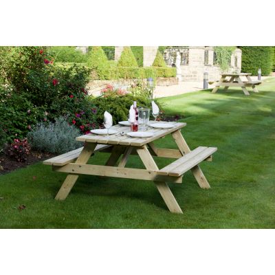 Appleton 6 Seater Picnic Bench - image 2
