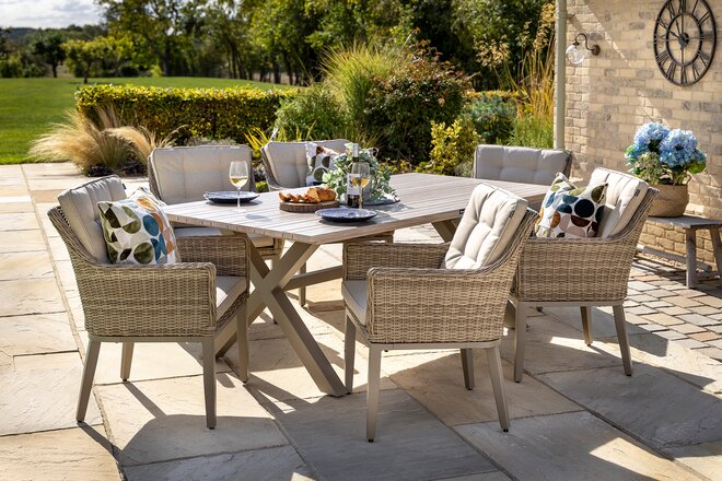 ARLEY 6 seat dining set - image 2