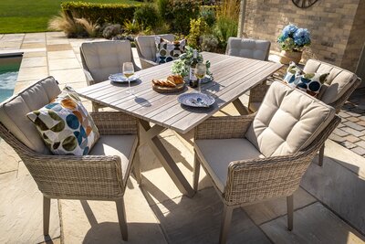 ARLEY 6 seat dining set - image 4