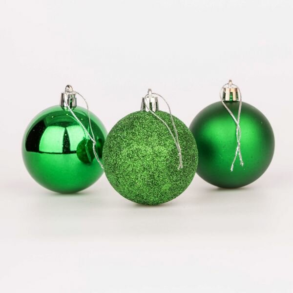 Baubles Dark Green 