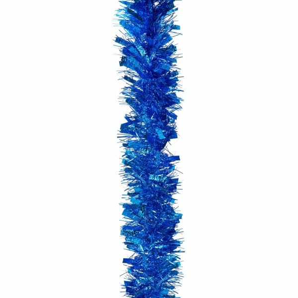 Blue Tinsel Garland Radway Bridge Garden Centre
