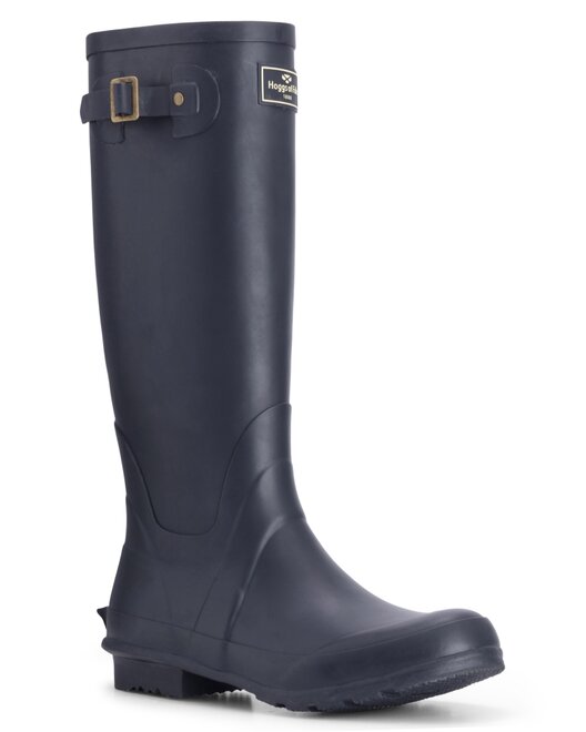 Braemar Wellington Boots - Navy Size 9 - image 1
