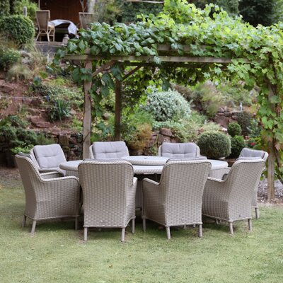 Cassano 8 seat Patio Dining Set - image 2