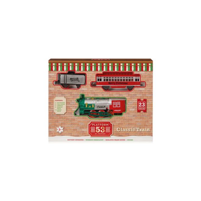 Classic Christmas train set - 23 piece