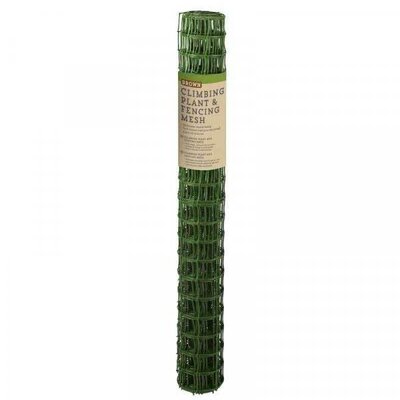 Climbing Plant & Fencing Mesh - Green 50mm Mesh 0.5 x 5m