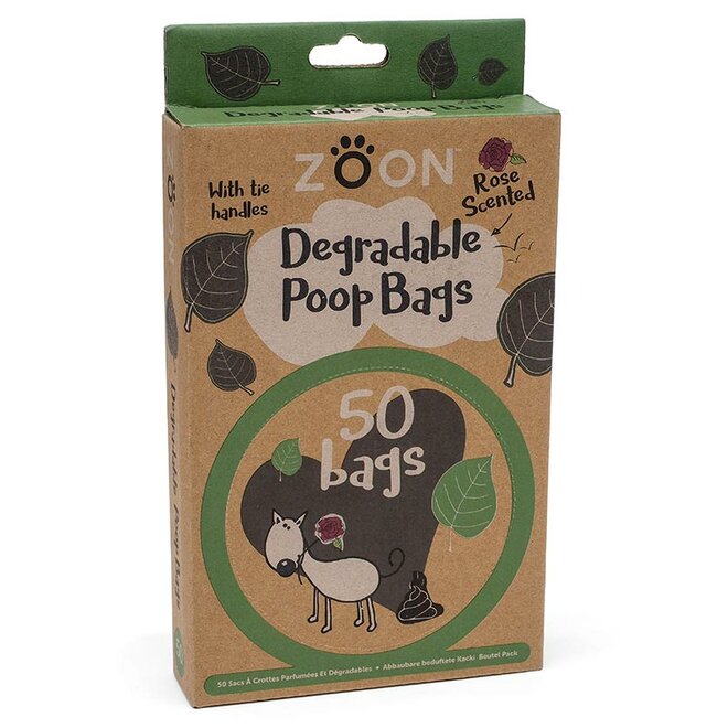 Degradable Scented Poop Bags 50-PK