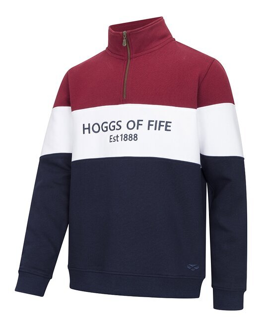 Dumfries 1888 Gents 1/4 Zip Sweatshirt XL