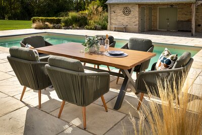 EDEN 6 seat dining set - image 2