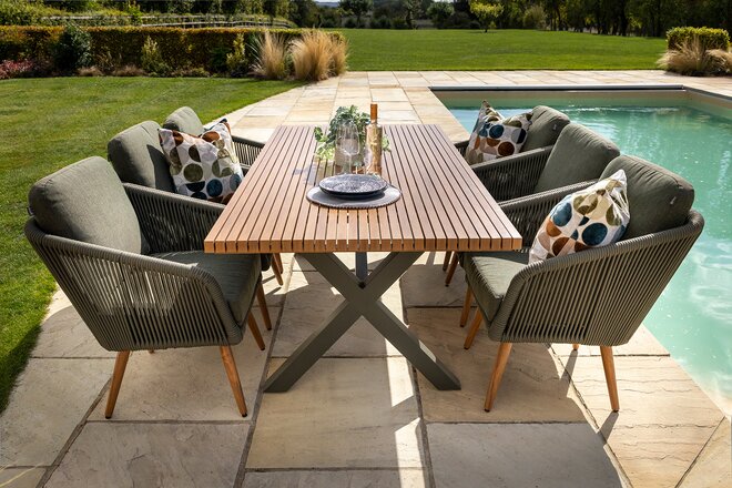EDEN 6 seat dining set - image 3