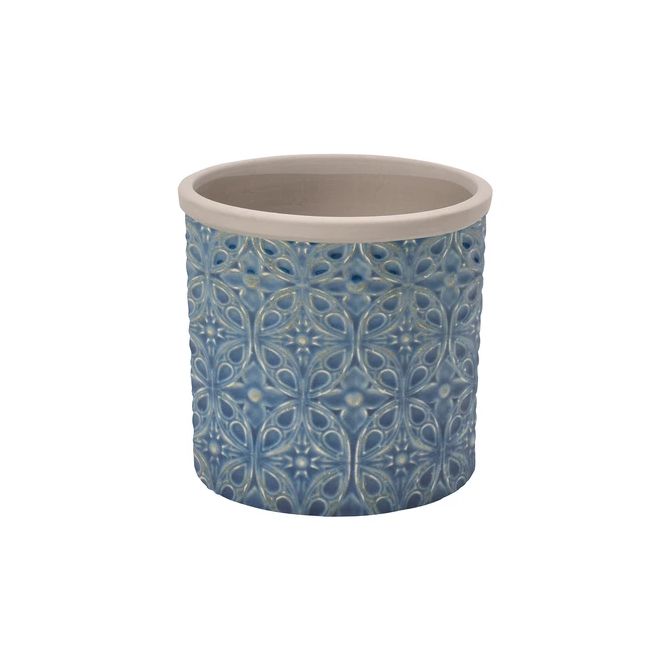 Glazed Pot - Porto Small Dark Blue - image 1