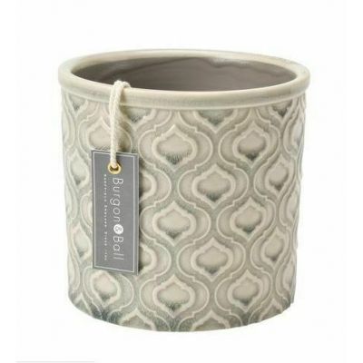 NEW Glazed Pot - Venetian Large Grey