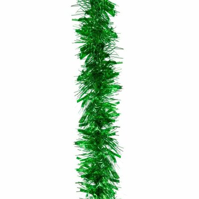 Green Tinsel Garland