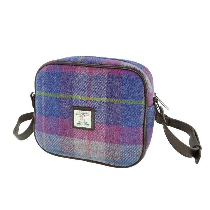 Harris tweed purple bag 2025