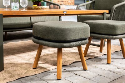Hartman Eden Lounge Outdoor Garden Furniture Coffee Set in Juniper Green - image 2