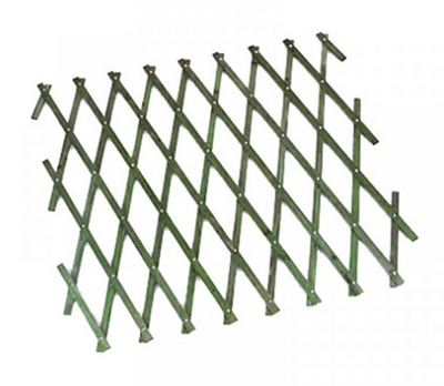 Heavy Duty Expanding Fan Trellis - Green 1.75 x 0.9m 