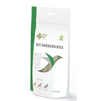 Henry Bell Suet Bites Mealworm 500g
