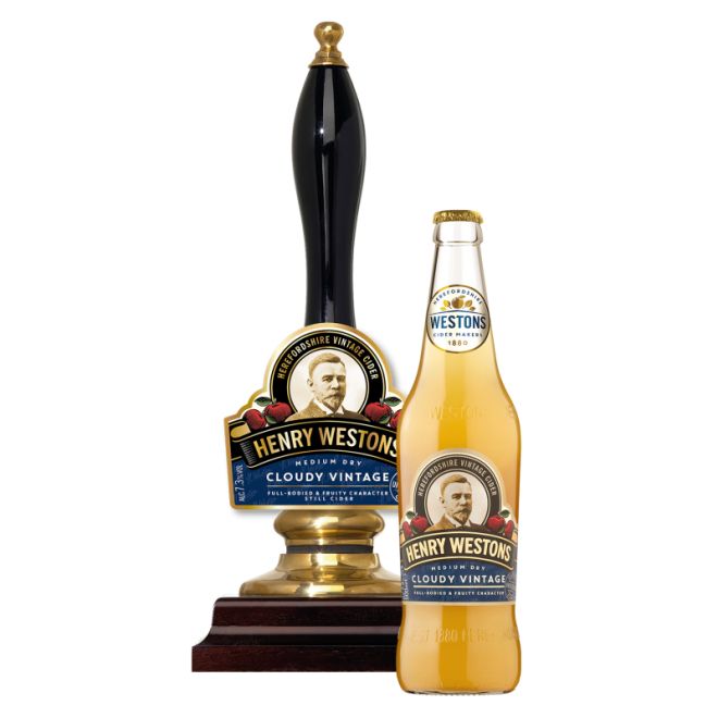 Henry Westons Medium Dry Cloudy Vintage