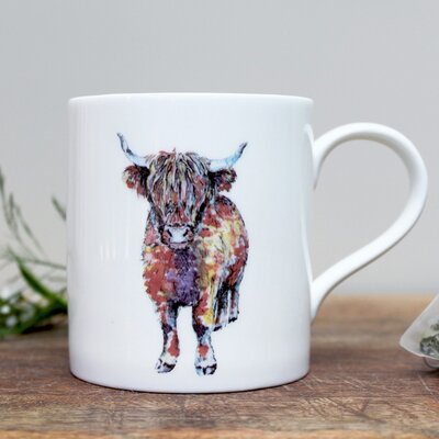 Highland Cow Mug in a Gift Box