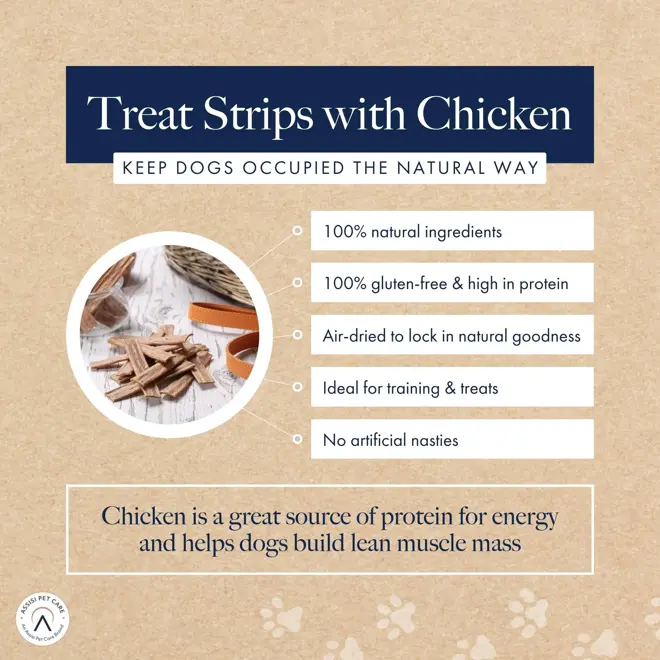 Hollings Treat Strips with Chicken 100g - image 2