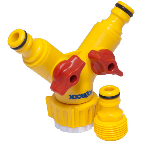 Hozelock Dual Tap Connector Radway Bridge Garden Centre
