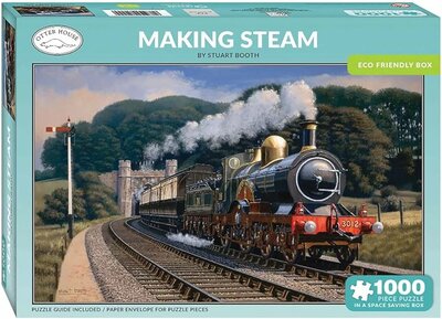 JIGSAW 1000 PIECE RECTANGULAR - MAKING STEAM 