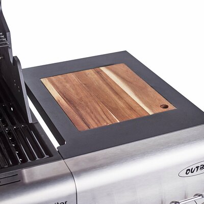 Jupiter 4 Burner Hybrid - Blue  with Chopping Board - image 3