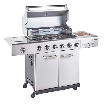 Jupiter 6 Burner Hybrid  Stainless/Steel with Cover + Accessories - image 3