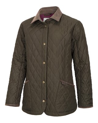 Ladybank Quilted Jacket - Forest Green L - image 1