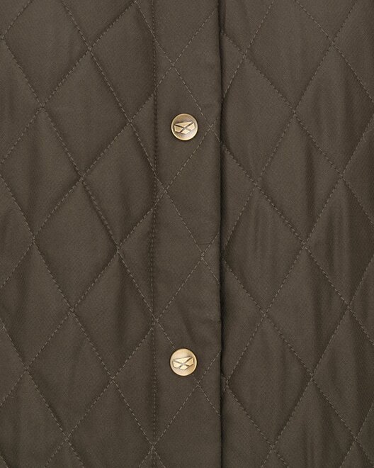 Ladybank Quilted Jacket - Forest Green M - image 3