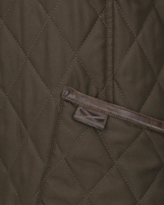 Ladybank Quilted Jacket - Forest Green S - image 4