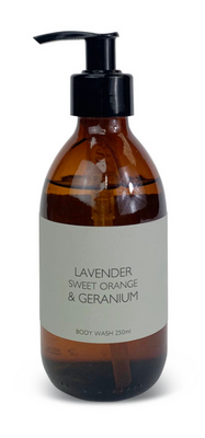 Lavender, Sweet Orange & Geranium Hand & Body Wash