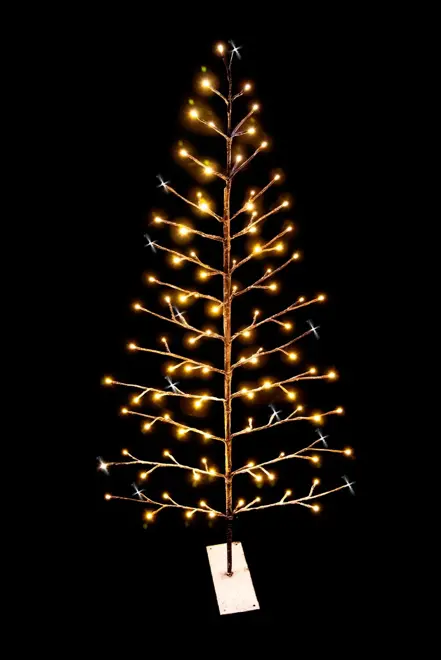 LED Brown Twig Tree