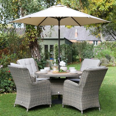 Lyra 4 seat dining set - image 4